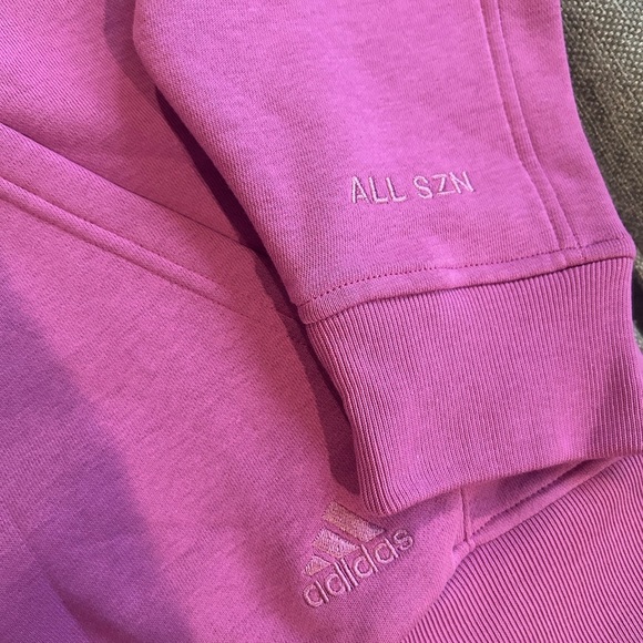 Women's Adidas All SZN Multisport Boyfriend Hoodie Size S - Picture 9 of 11